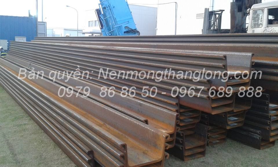 Cho thuê cọc cừ Larsen