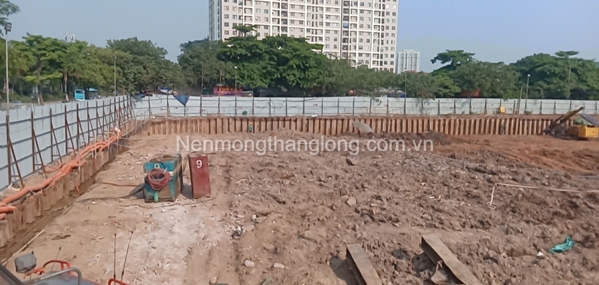 Công Trình toà nhà Trung tâm thương mại kết hợp dịch vụ nhà ở Kim Chung Di Trạch - Từ Liêm - Hà Nội